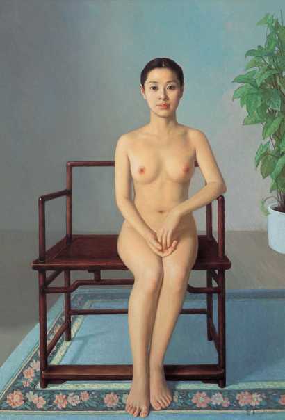 翁伟 2004年 禅椅